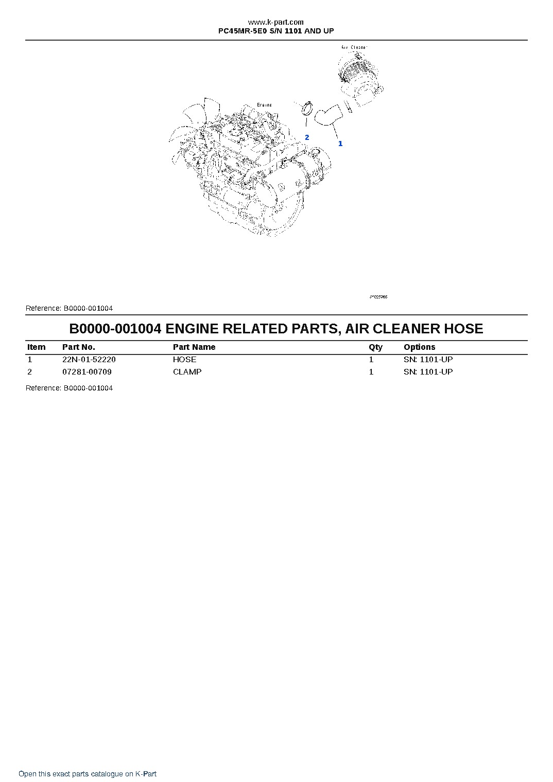 PC45MR-5E0 S/N 1101 AND UP – sample page 4
