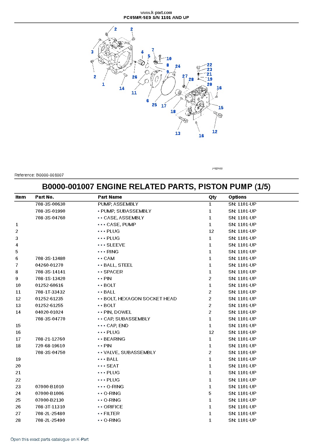 PC45MR-5E0 S/N 1101 AND UP – sample page 7