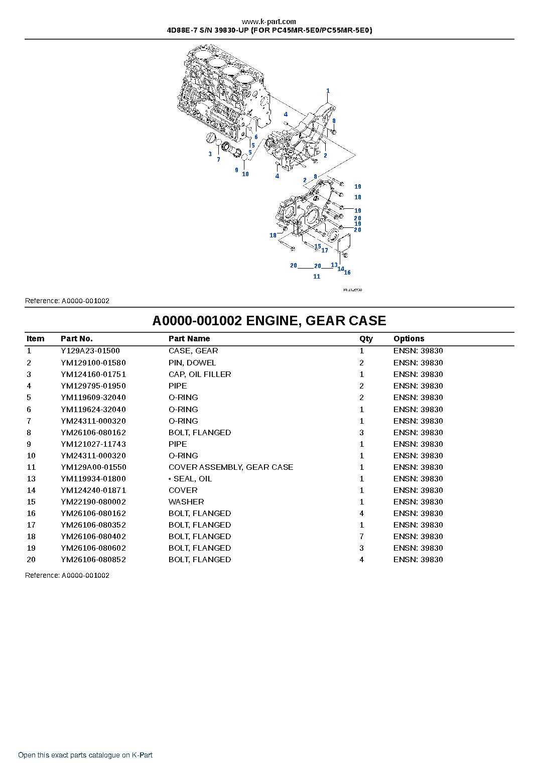 4D88E-7 S/N 39830-UP (FOR PC45MR-5E0/PC55MR-5E0) – sample page 2 4D88E-7 S/N 39830-UP (FOR PC45MR-5E0/PC55MR-5E0) – sample page 2