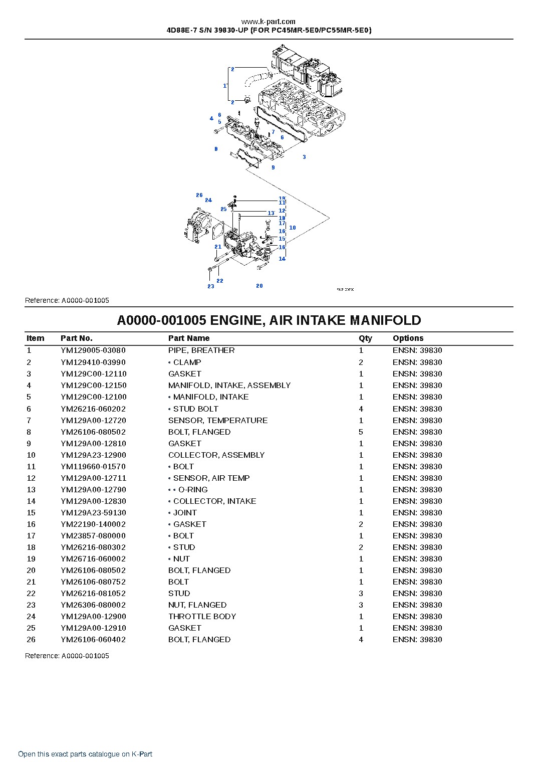 4D88E-7 S/N 39830-UP (FOR PC45MR-5E0/PC55MR-5E0) – sample page 6 4D88E-7 S/N 39830-UP (FOR PC45MR-5E0/PC55MR-5E0) – sample page 6