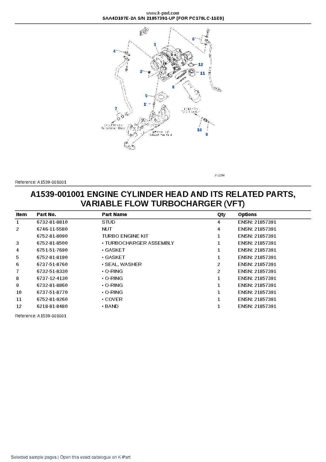 SAA4D107E-2A S/N 21857391-UP (FOR PC170LC-11E0) – sample page 5 SAA4D107E-2A S/N 21857391-UP (FOR PC170LC-11E0) – sample page 5