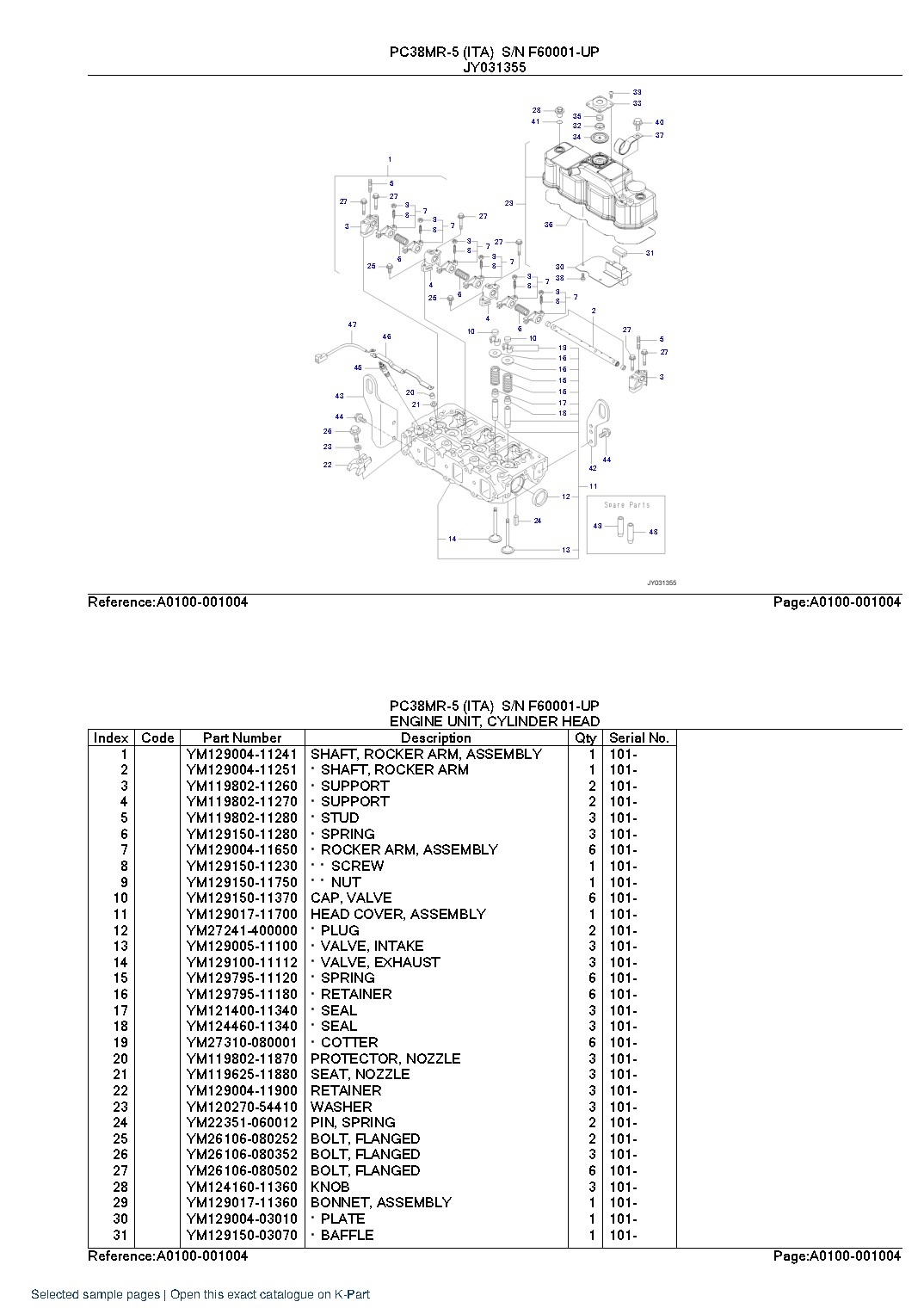 PC38MR-5 (ITA)  S/N F60001-UP – sample page 4
