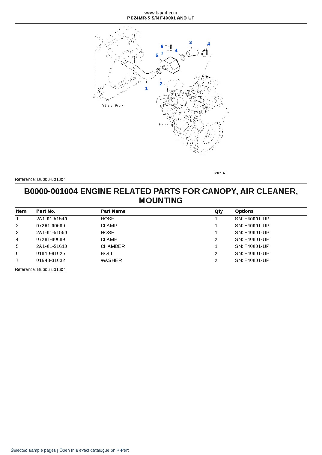 PC24MR-5 S/N F40001 AND UP – sample page 4 PC24MR-5 S/N F40001 AND UP – sample page 4