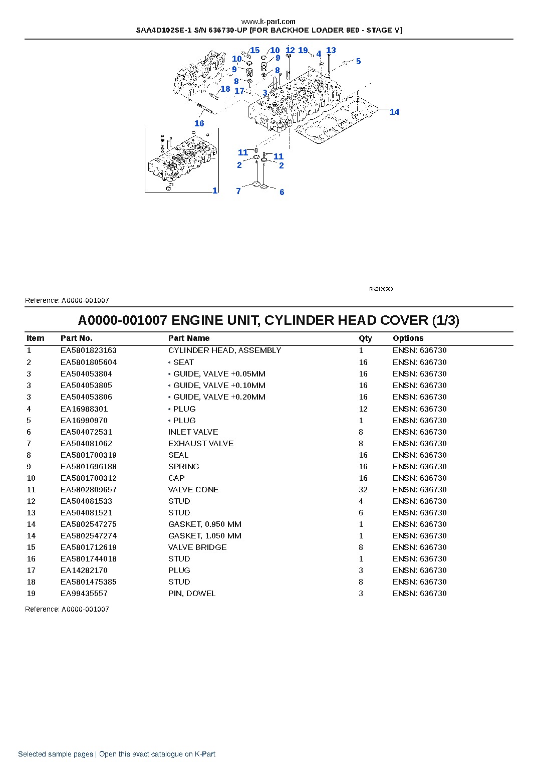 SAA4D102SE-1 S/N 636730-UP (FOR BACKHOE LOADER 8E0 – STAGE V) – sample page 7 SAA4D102SE-1 S/N 636730-UP (FOR BACKHOE LOADER 8E0 – STAGE V) – sample page 7