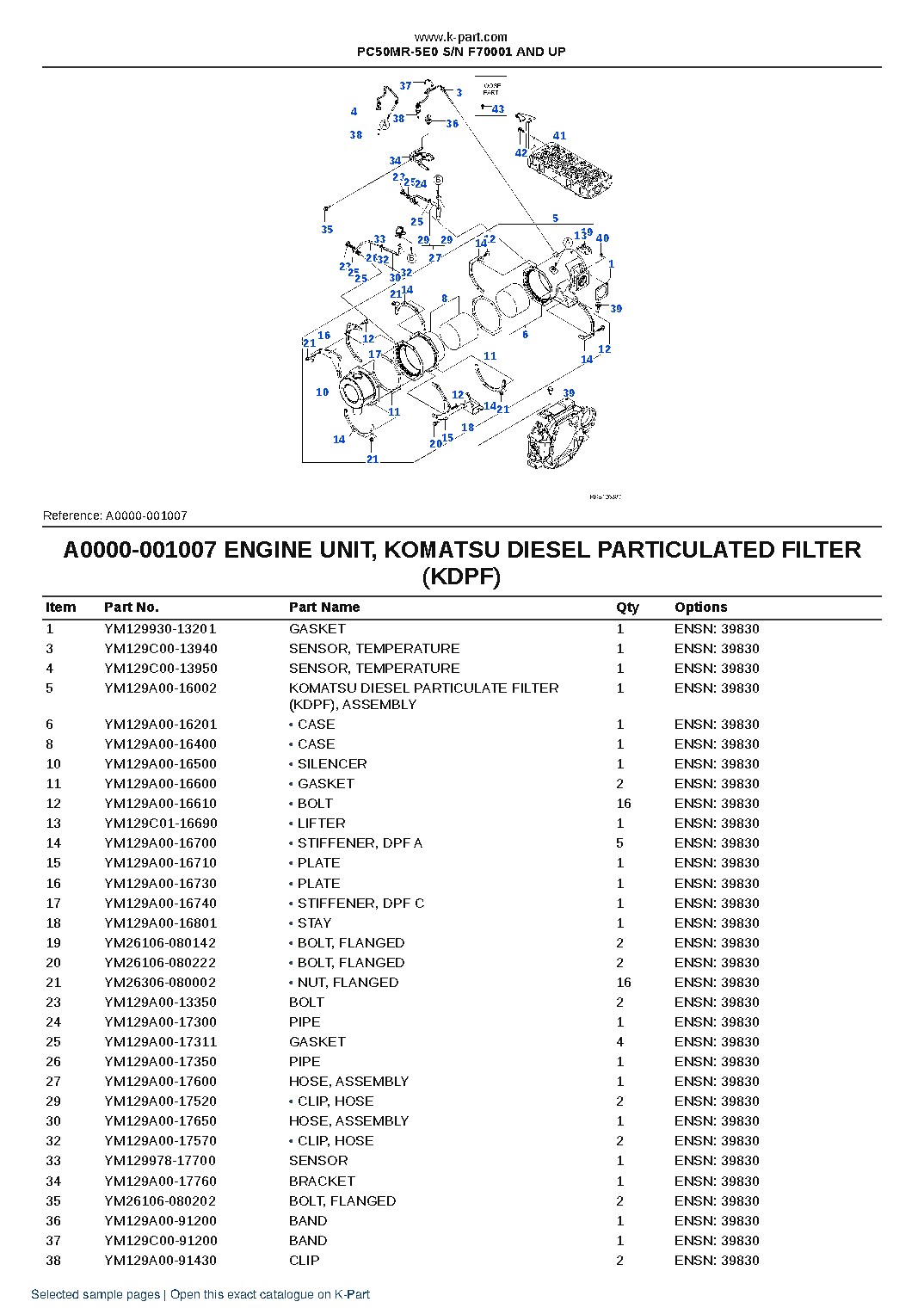 PC50MR-5E0 S/N F70001 AND UP – sample page 9 PC50MR-5E0 S/N F70001 AND UP – sample page 9
