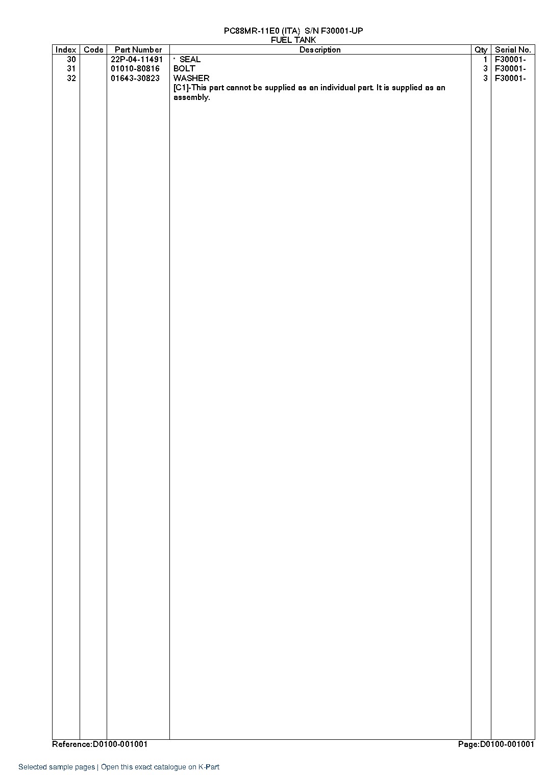 PC88MR-11E0 (ITA)  S/N F30001-UP – sample page 9