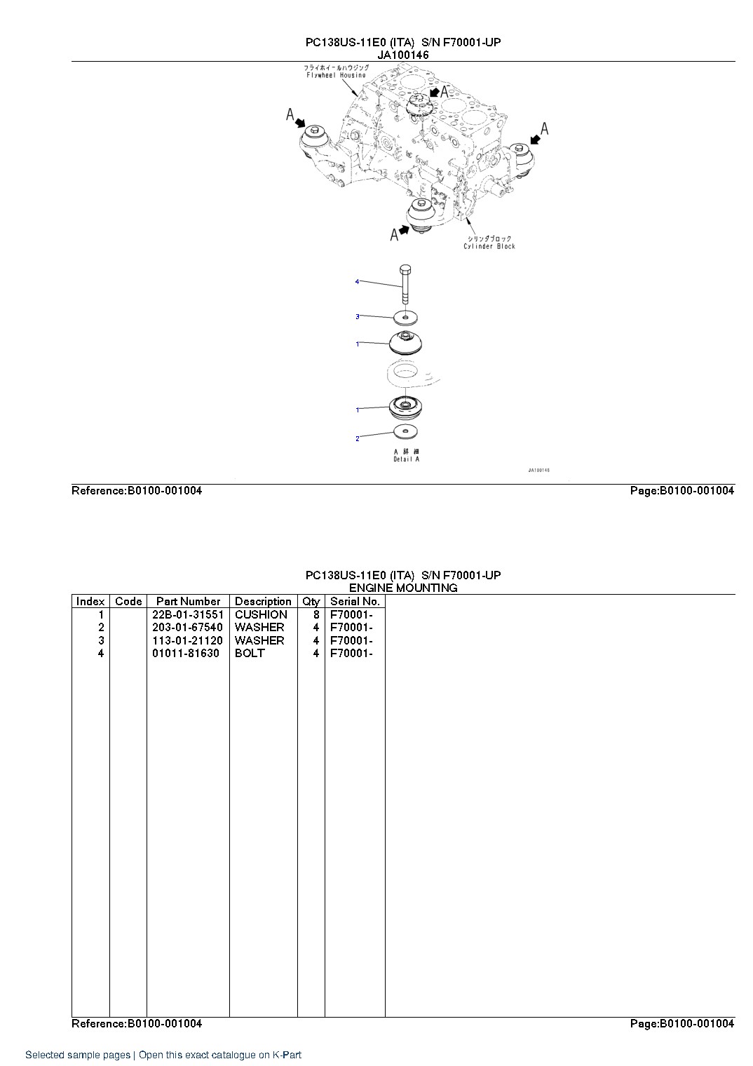 PC138US-11E0 (ITA) S/N F70001-UP – sample page 5 PC138US-11E0 (ITA) S/N F70001-UP – sample page 5