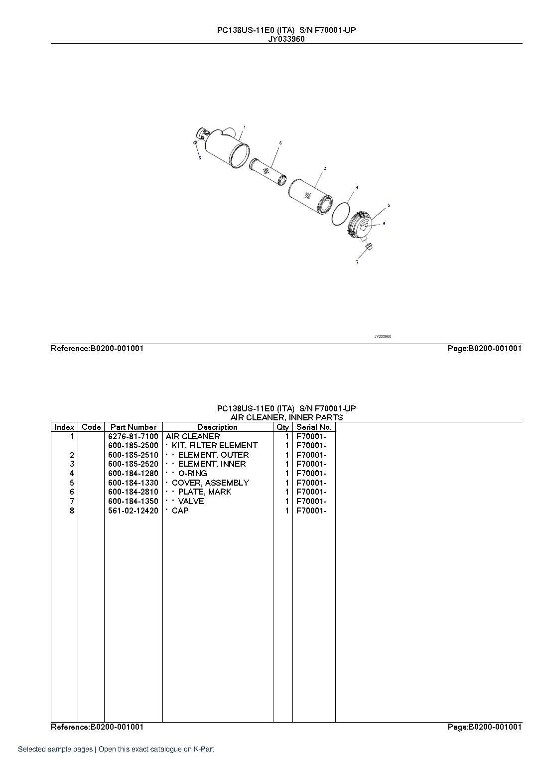 PC138US-11E0 (ITA) S/N F70001-UP – sample page 6 PC138US-11E0 (ITA) S/N F70001-UP – sample page 6