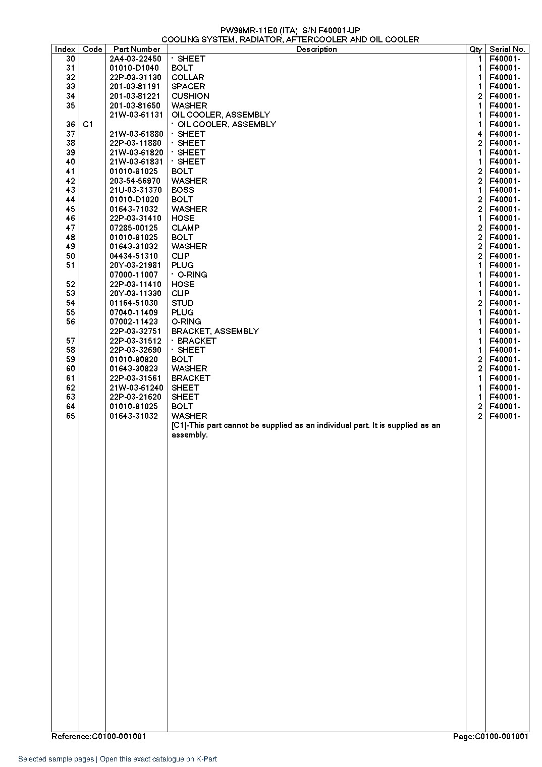 PW98MR-11E0 (ITA)  S/N F40001-UP – sample page 8