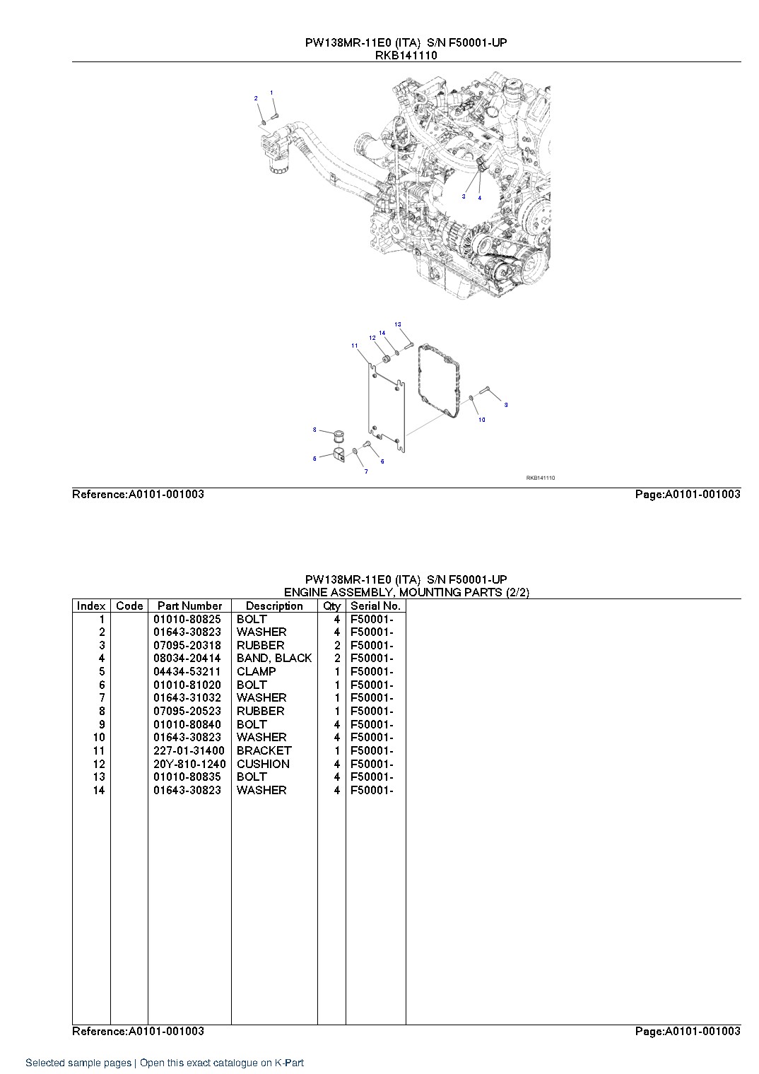 PW138MR-11E0 (ITA) S/N F50001-UP – sample page 3 PW138MR-11E0 (ITA) S/N F50001-UP – sample page 3