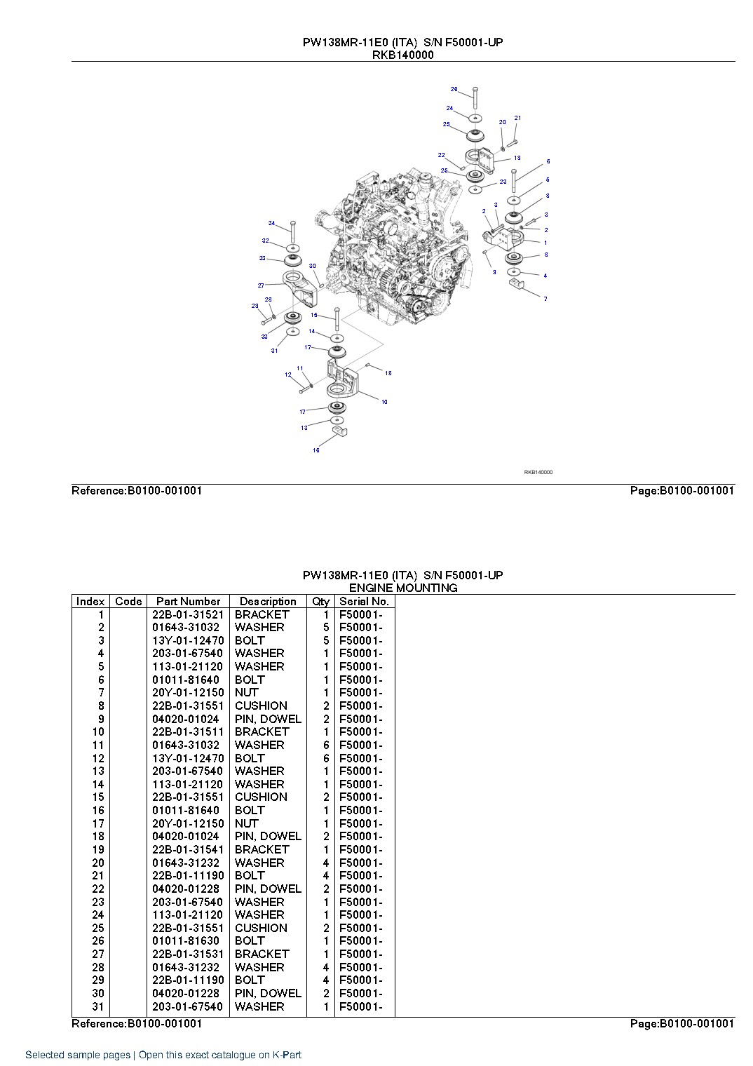 PW138MR-11E0 (ITA) S/N F50001-UP – sample page 4 PW138MR-11E0 (ITA) S/N F50001-UP – sample page 4