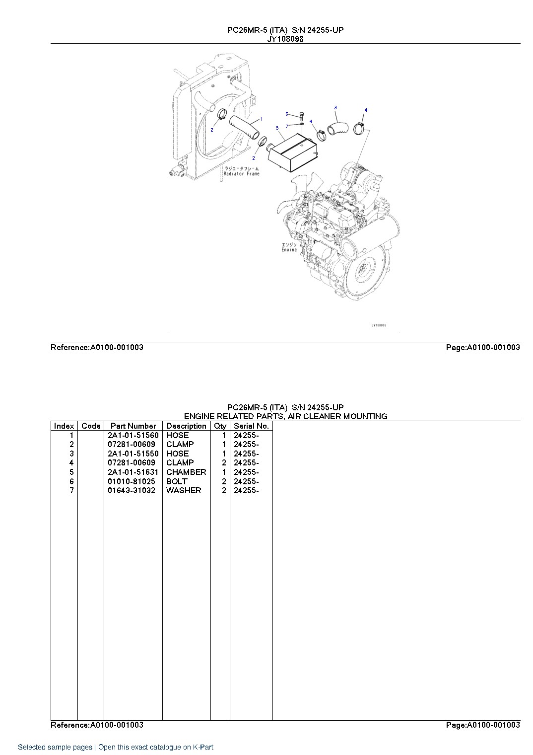 PC26MR-5 (ITA) S/N 24255-UP – sample page 3 PC26MR-5 (ITA) S/N 24255-UP – sample page 3