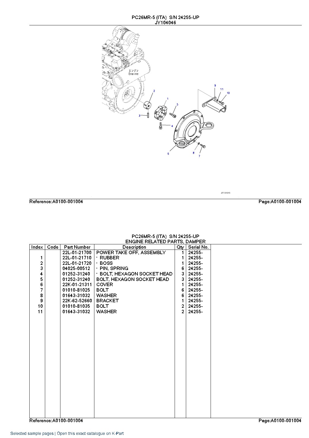 PC26MR-5 (ITA) S/N 24255-UP – sample page 4 PC26MR-5 (ITA) S/N 24255-UP – sample page 4