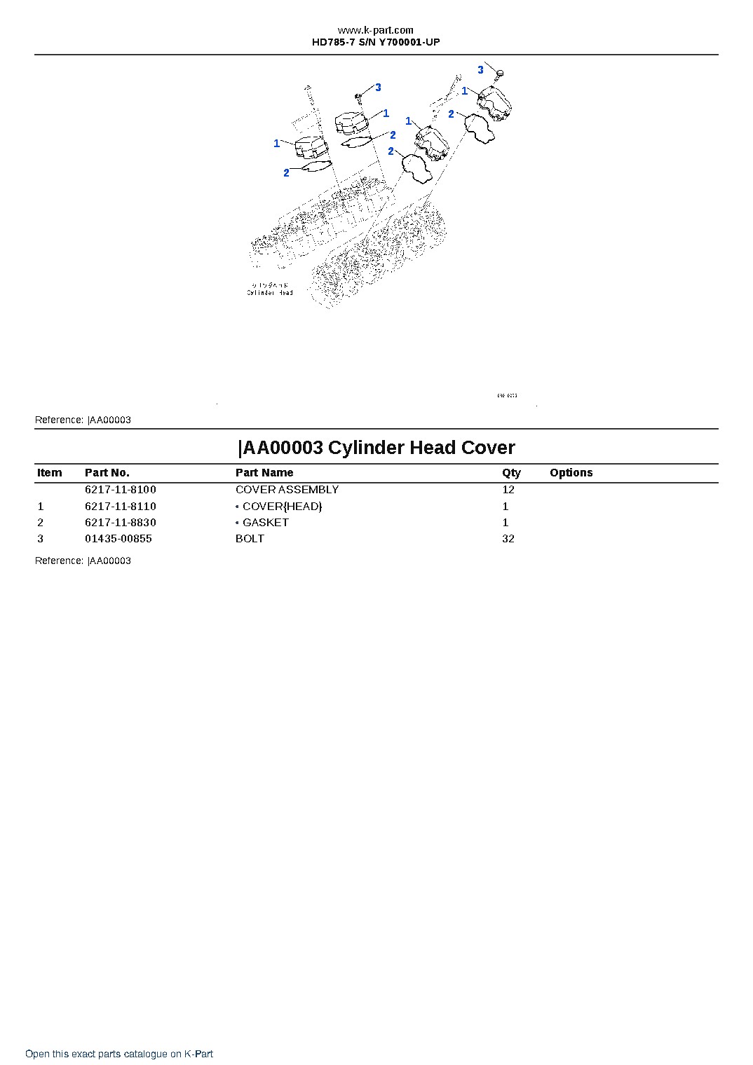 HD785-7 S/N Y700001-UP – sample page 5