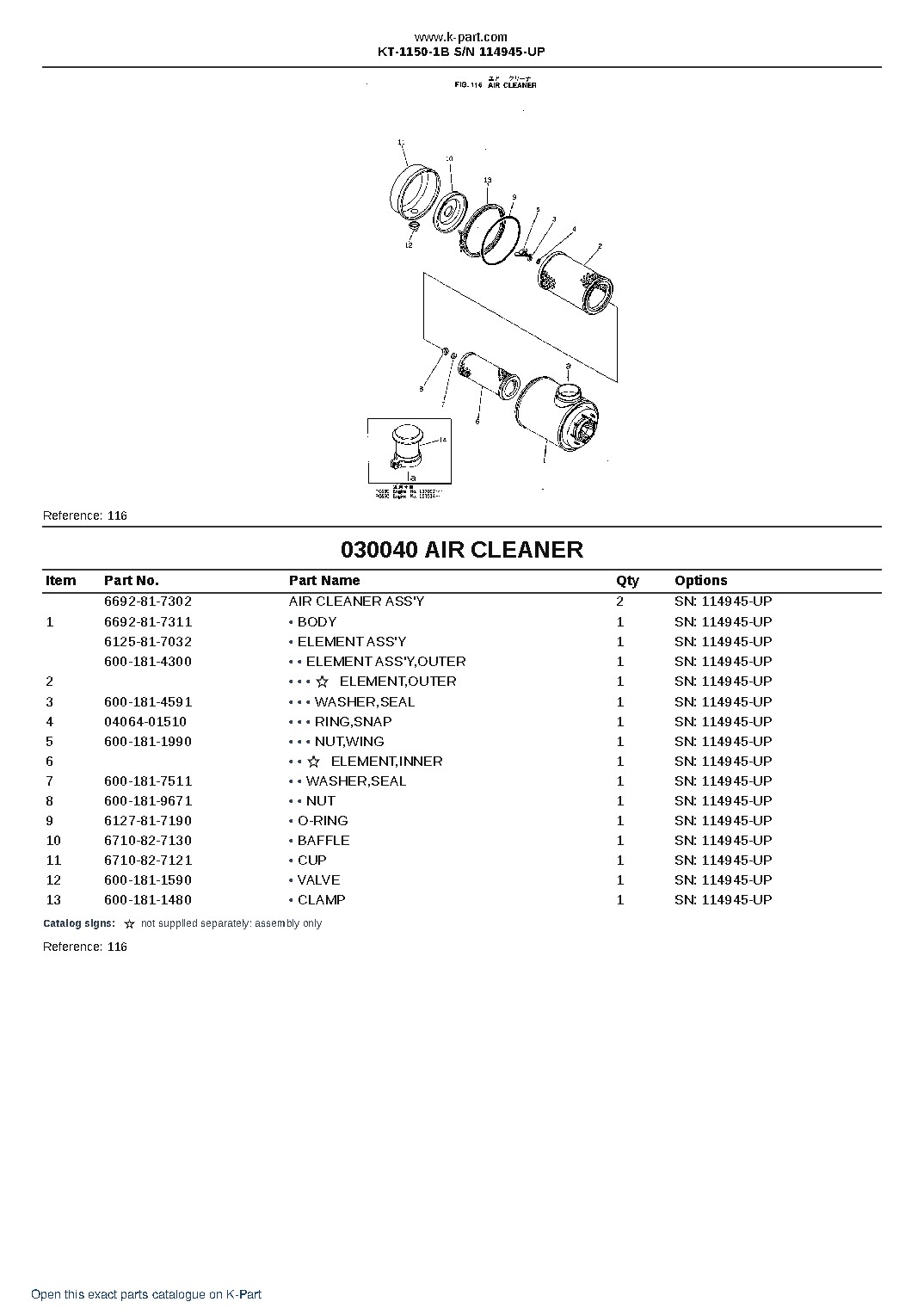 KT-1150-1B S/N 114945-UP – sample page 6 KT-1150-1B S/N 114945-UP – sample page 6