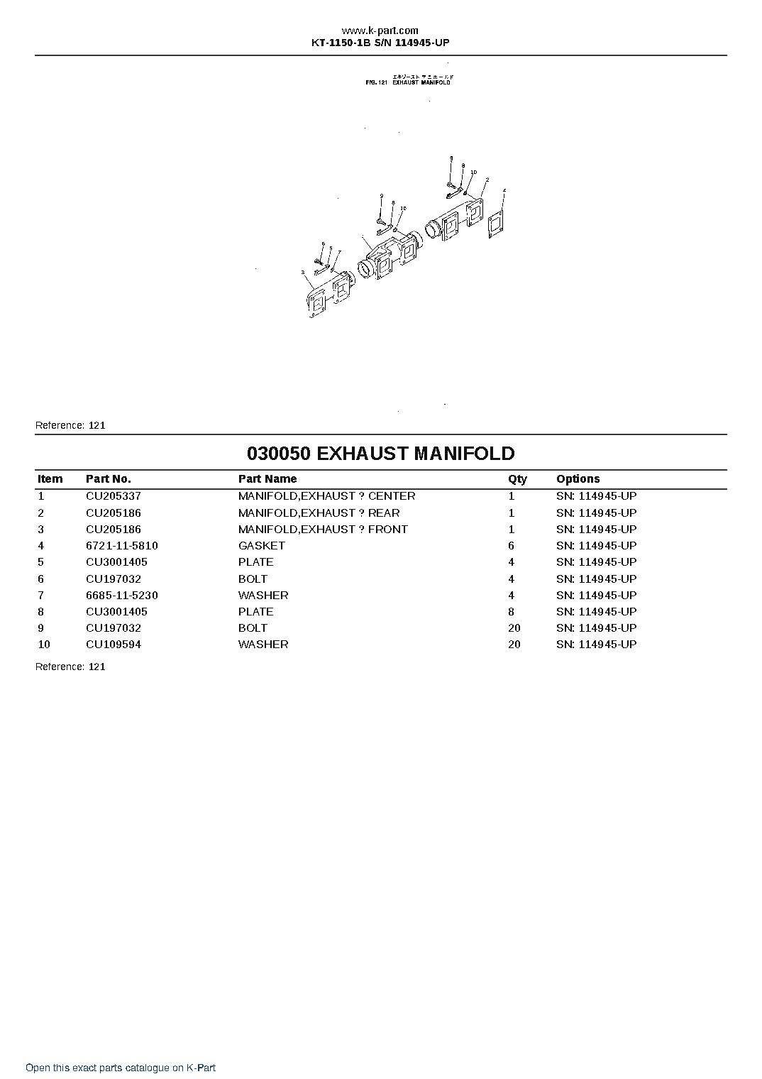 KT-1150-1B S/N 114945-UP – sample page 7 KT-1150-1B S/N 114945-UP – sample page 7
