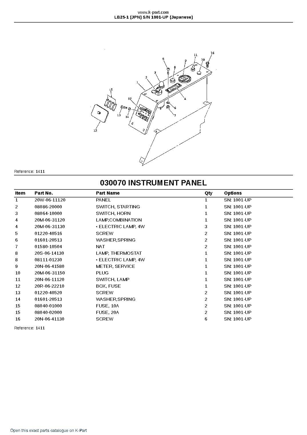 LB25-1 (JPN) S/N 1001-UP (Japanese) – sample page 7 LB25-1 (JPN) S/N 1001-UP (Japanese) – sample page 7