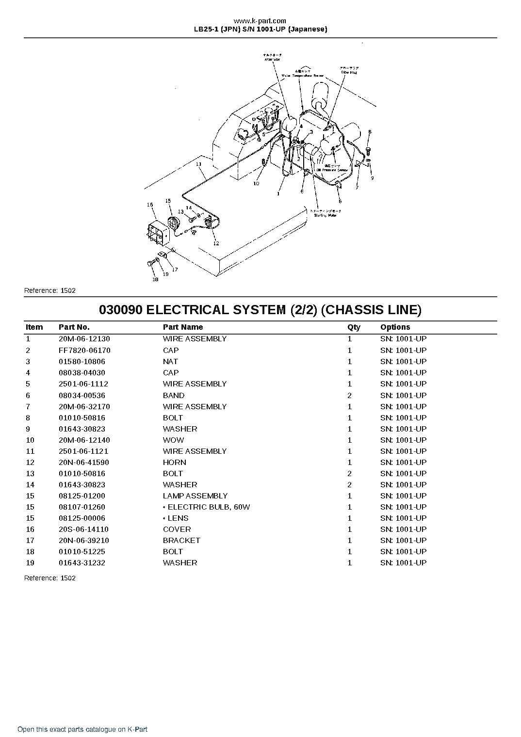 LB25-1 (JPN) S/N 1001-UP (Japanese) – sample page 9 LB25-1 (JPN) S/N 1001-UP (Japanese) – sample page 9