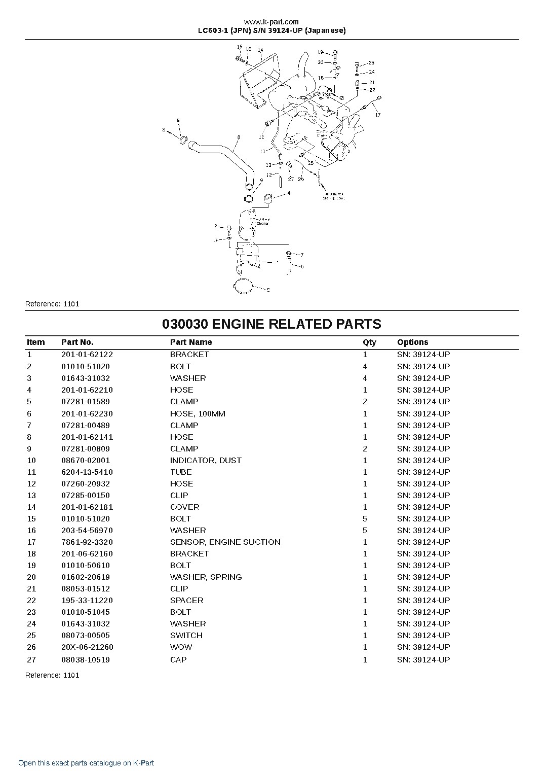 LC603-1 (JPN) S/N 39124-UP (Japanese) – sample page 3 LC603-1 (JPN) S/N 39124-UP (Japanese) – sample page 3