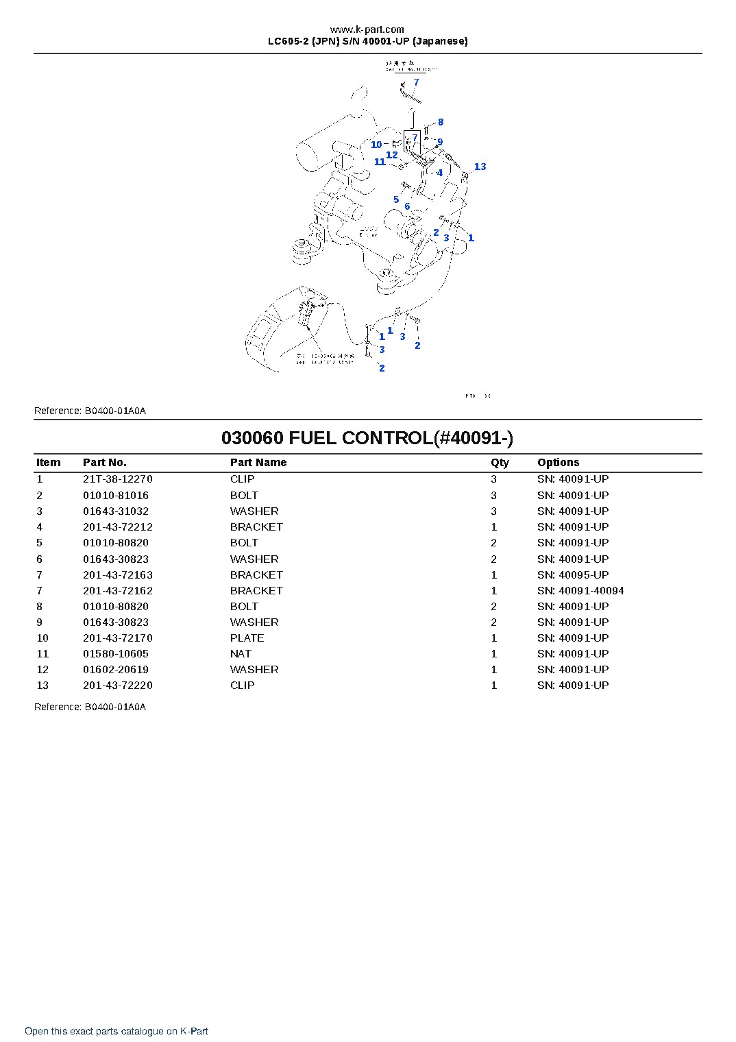 LC605-2 (JPN) S/N 40001-UP (Japanese) – sample page 6 LC605-2 (JPN) S/N 40001-UP (Japanese) – sample page 6