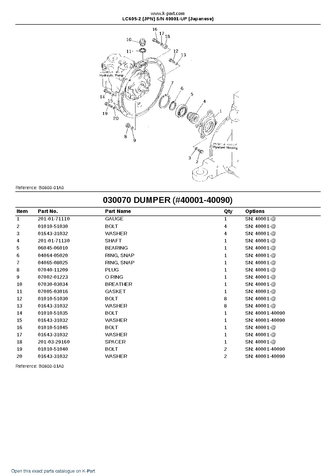 LC605-2 (JPN) S/N 40001-UP (Japanese) – sample page 7 LC605-2 (JPN) S/N 40001-UP (Japanese) – sample page 7