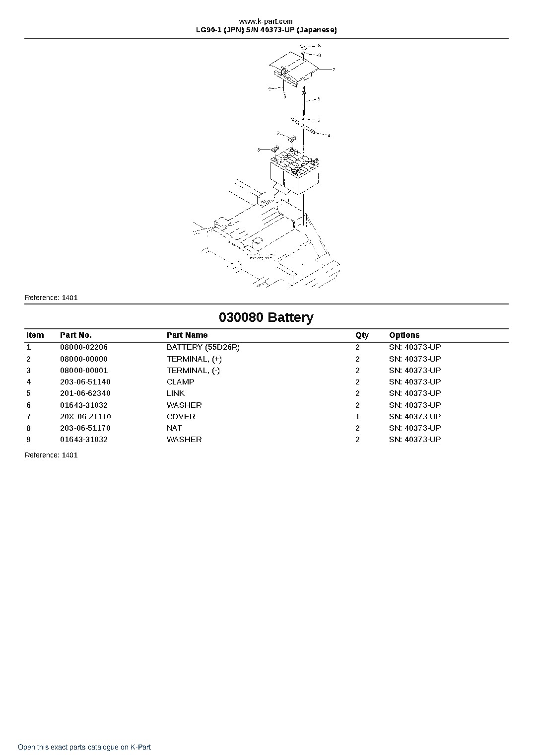 LG90-1 (JPN)  S/N 40373-UP (Japanese) – sample page 8