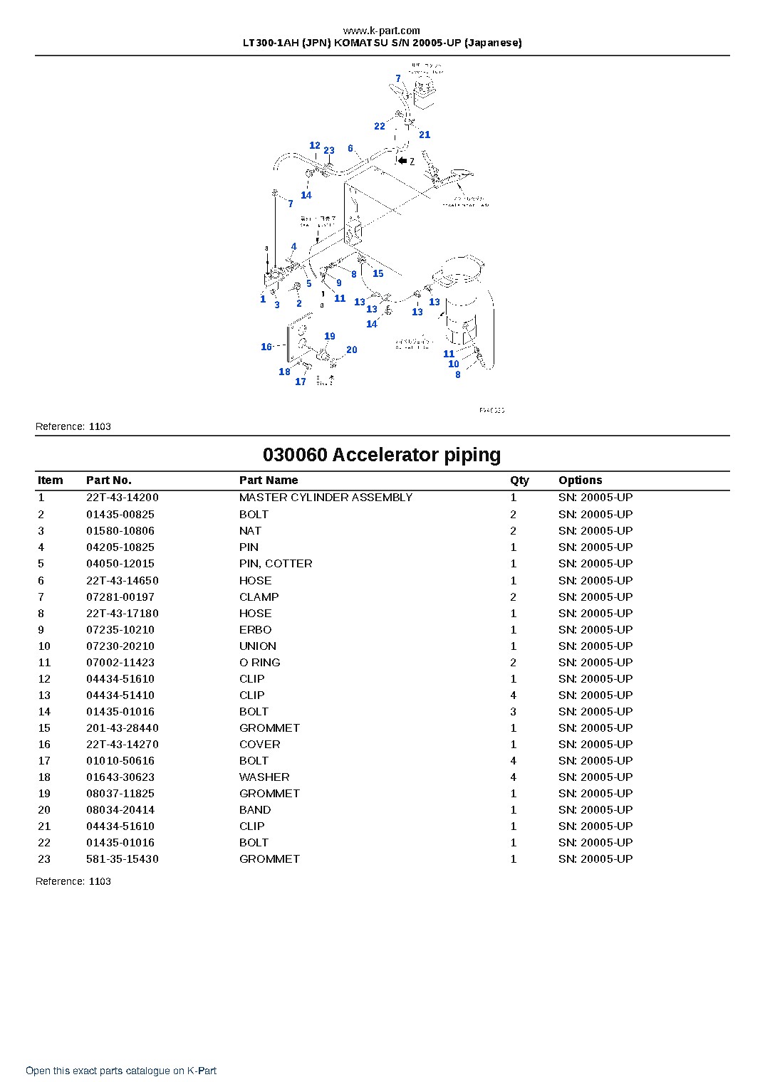 LT300-1AH (JPN) KOMATSU S/N 20005-UP (Japanese) – sample page 6 LT300-1AH (JPN) KOMATSU S/N 20005-UP (Japanese) – sample page 6