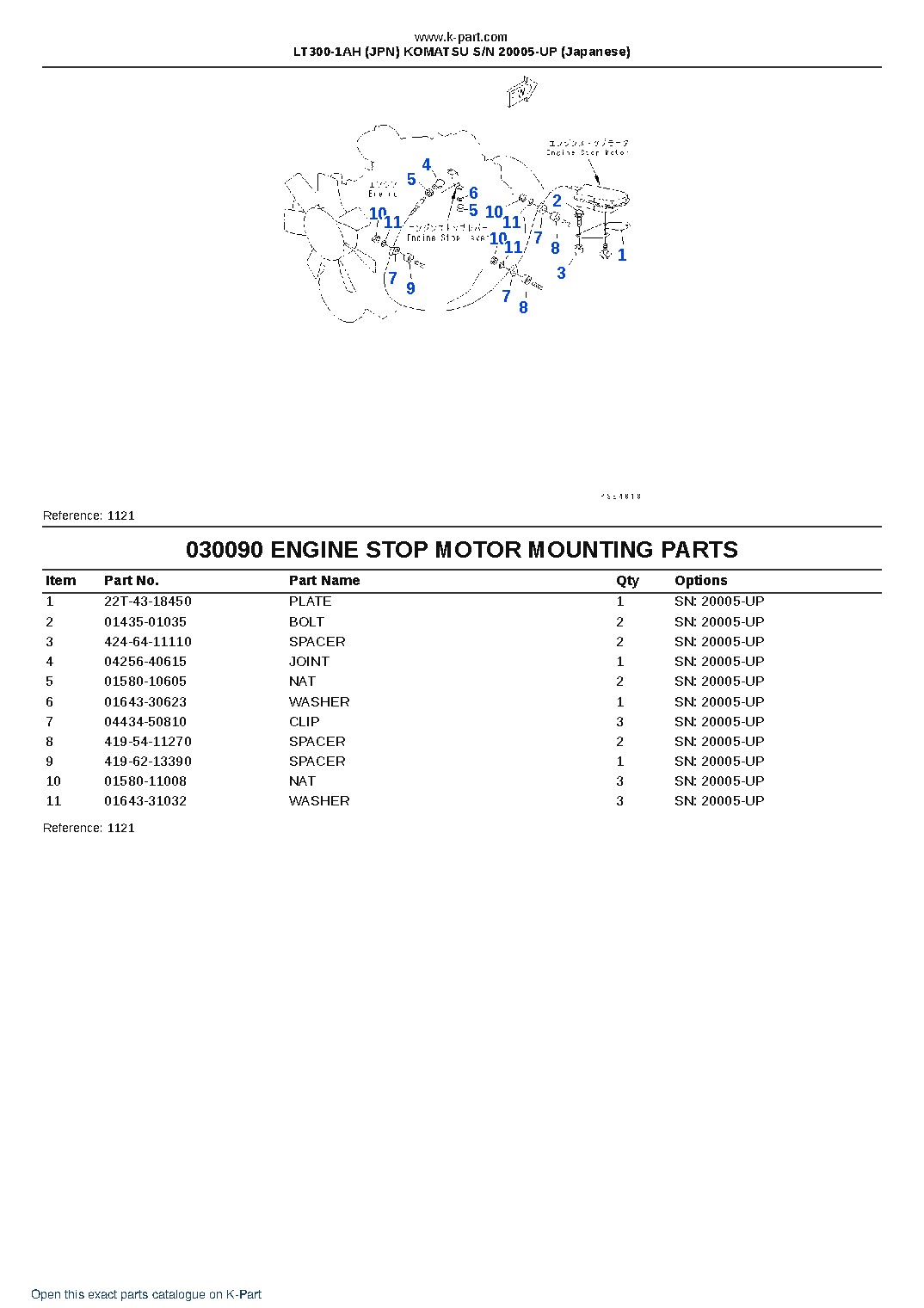 LT300-1AH (JPN) KOMATSU S/N 20005-UP (Japanese) – sample page 9 LT300-1AH (JPN) KOMATSU S/N 20005-UP (Japanese) – sample page 9