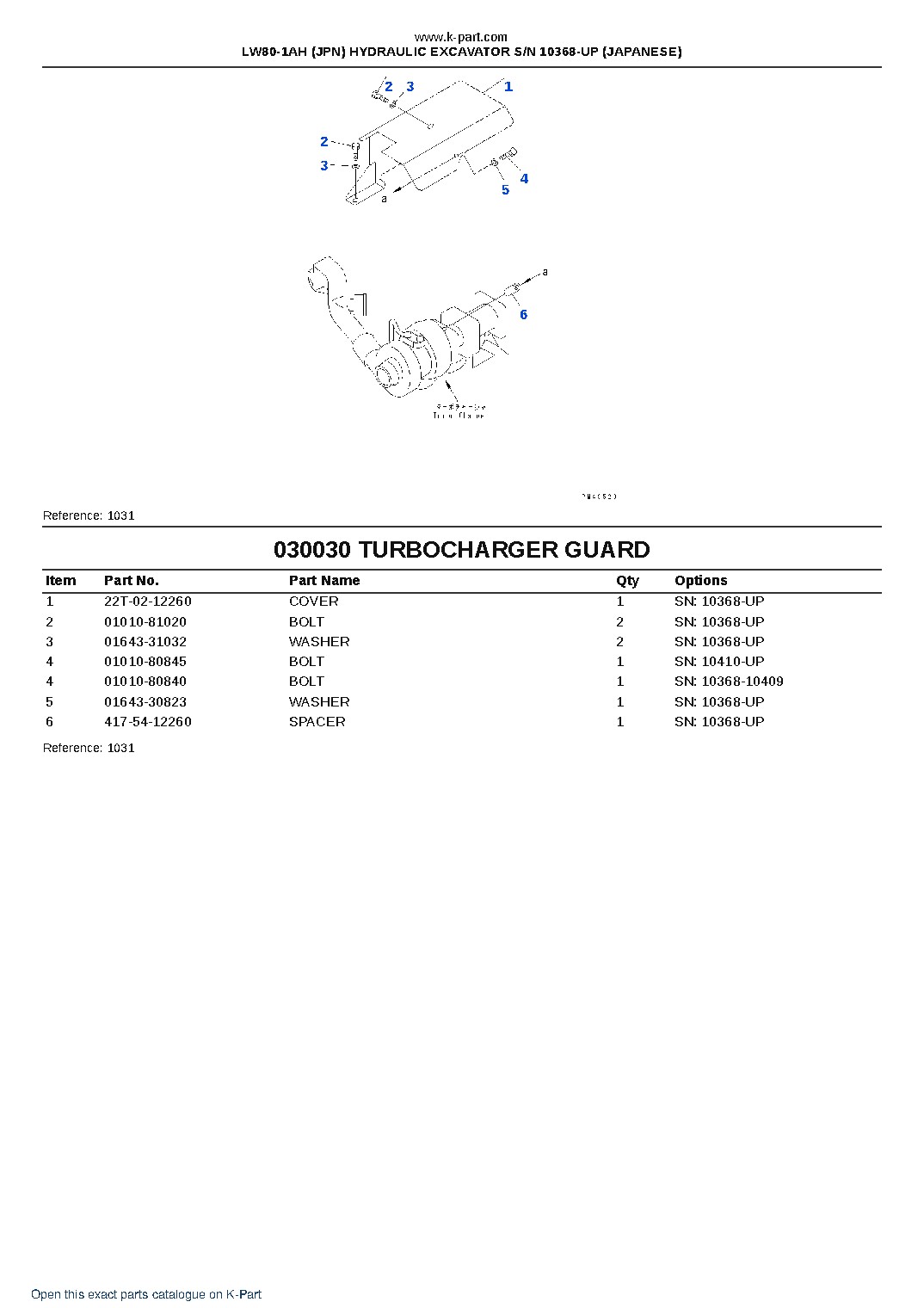 LW80-1AH (JPN) HYDRAULIC EXCAVATOR S/N 10368-UP (JAPANESE) – sample page 3 LW80-1AH (JPN) HYDRAULIC EXCAVATOR S/N 10368-UP (JAPANESE) – sample page 3