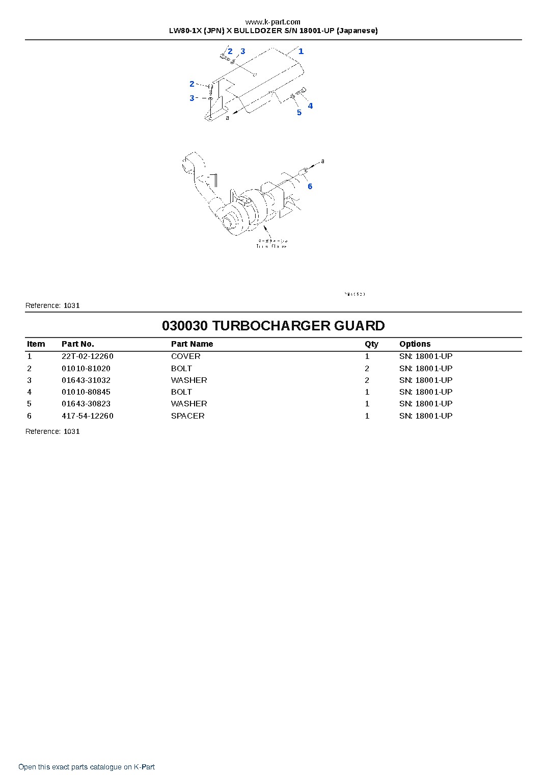 LW80-1X (JPN) X BULLDOZER S/N 18001-UP (Japanese) – sample page 3