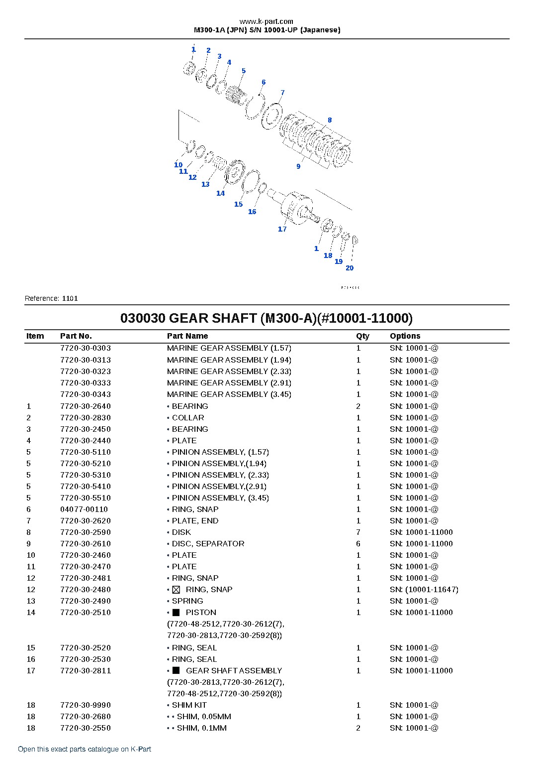 M300-1A (JPN) S/N 10001-UP (Japanese) – sample page 5 M300-1A (JPN) S/N 10001-UP (Japanese) – sample page 5