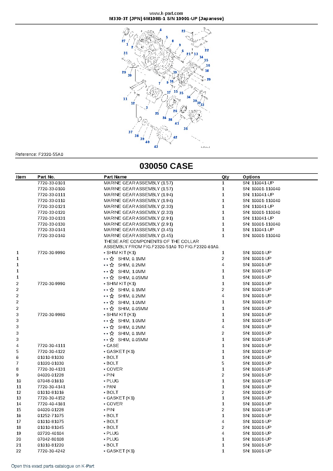 M330-3T (JPN) 6M108B-1 S/N 10001-UP (Japanese) – sample page 7 M330-3T (JPN) 6M108B-1 S/N 10001-UP (Japanese) – sample page 7