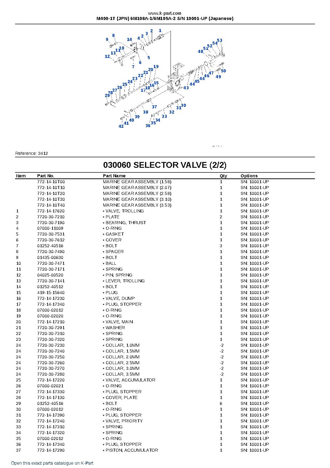 M400-1T (JPN) 6M108A-1/6M105A-2 S/N 10001-UP (Japanese) – sample page 10 M400-1T (JPN) 6M108A-1/6M105A-2 S/N 10001-UP (Japanese) – sample page 10