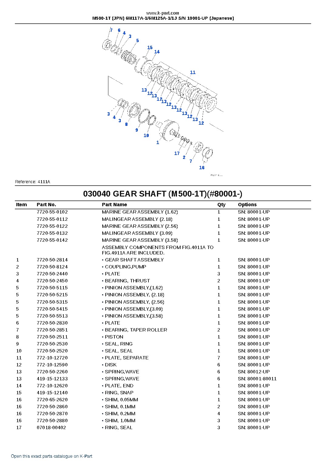 M500-1T (JPN) 6M117A-1/6M125A-1/1J S/N 10001-UP (Japanese) – sample page 7 M500-1T (JPN) 6M117A-1/6M125A-1/1J S/N 10001-UP (Japanese) – sample page 7