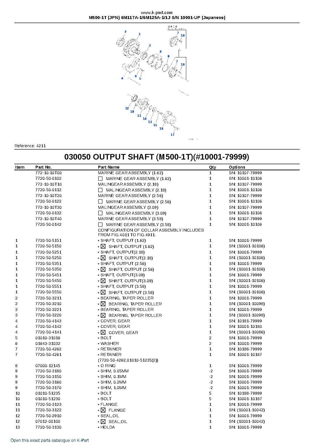 M500-1T (JPN) 6M117A-1/6M125A-1/1J S/N 10001-UP (Japanese) – sample page 9 M500-1T (JPN) 6M117A-1/6M125A-1/1J S/N 10001-UP (Japanese) – sample page 9