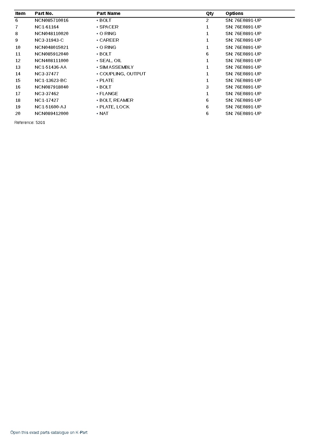 MGN76E-1 (JPN) 6M132A-1 S/N 76E0891-UP (Japanese) – sample page 6 MGN76E-1 (JPN) 6M132A-1 S/N 76E0891-UP (Japanese) – sample page 6