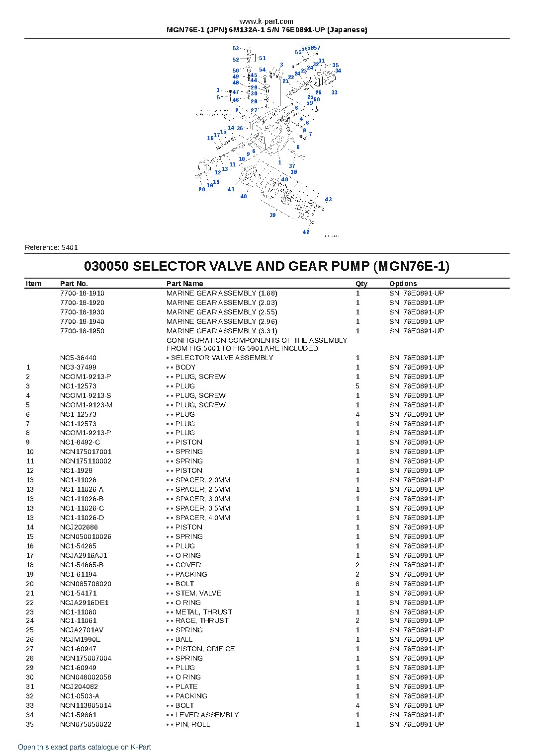 MGN76E-1 (JPN) 6M132A-1 S/N 76E0891-UP (Japanese) – sample page 9 MGN76E-1 (JPN) 6M132A-1 S/N 76E0891-UP (Japanese) – sample page 9