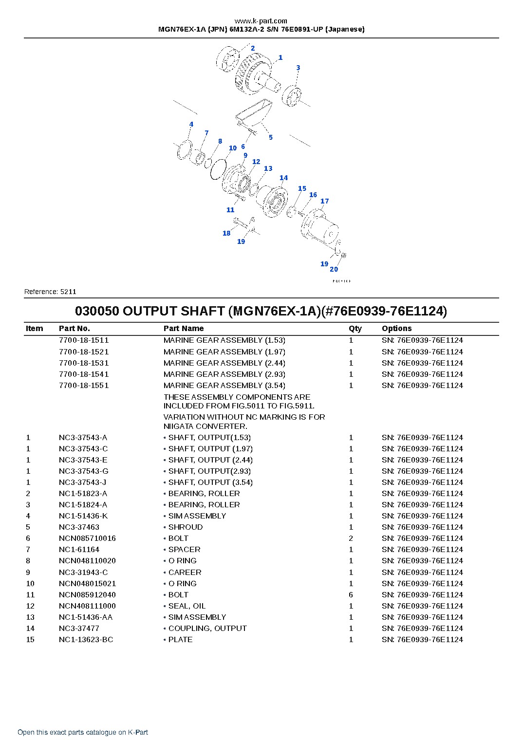 MGN76EX-1A (JPN) 6M132A-2 S/N 76E0891-UP (Japanese) – sample page 9 MGN76EX-1A (JPN) 6M132A-2 S/N 76E0891-UP (Japanese) – sample page 9