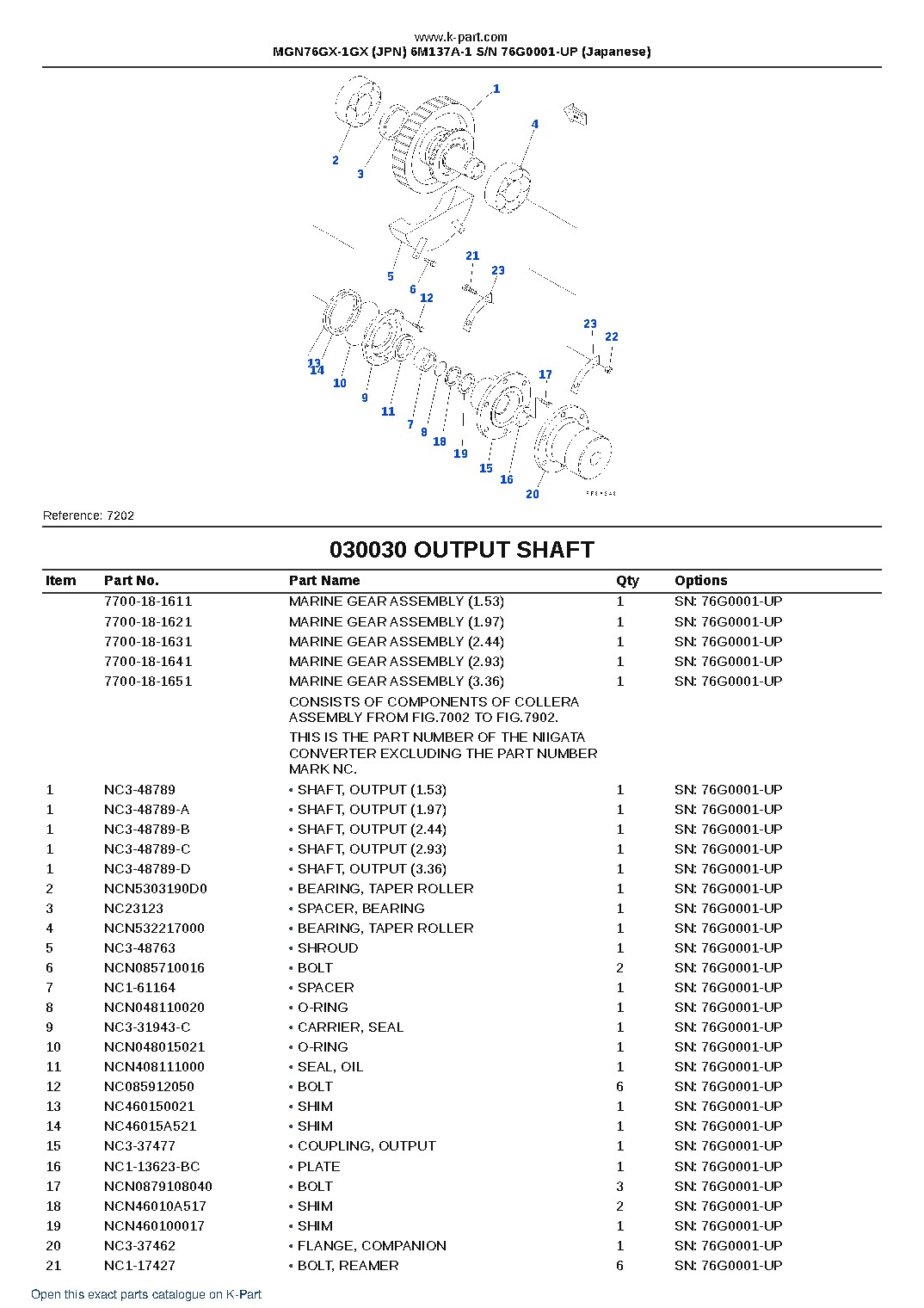 MGN76GX-1GX (JPN) 6M137A-1 S/N 76G0001-UP (Japanese) – sample page 5 MGN76GX-1GX (JPN) 6M137A-1 S/N 76G0001-UP (Japanese) – sample page 5