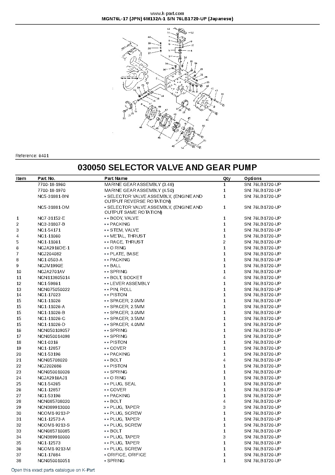 MGN76L-17 (JPN) 6M132A-1 S/N 76LB1720-UP (Japanese) – sample page 8 MGN76L-17 (JPN) 6M132A-1 S/N 76LB1720-UP (Japanese) – sample page 8