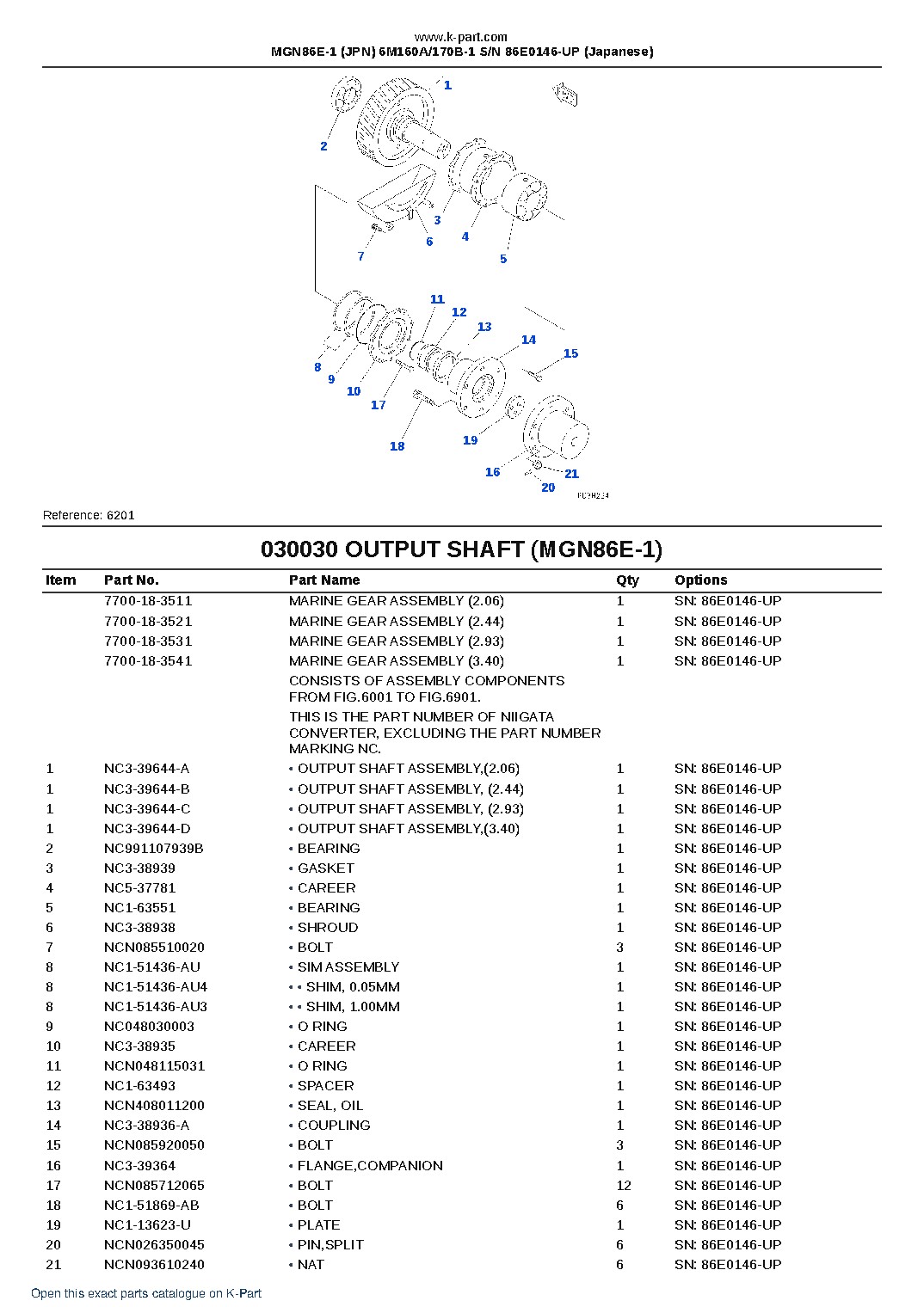 MGN86E-1 (JPN) 6M160A/170B-1 S/N 86E0146-UP (Japanese) – sample page 5 MGN86E-1 (JPN) 6M160A/170B-1 S/N 86E0146-UP (Japanese) – sample page 5
