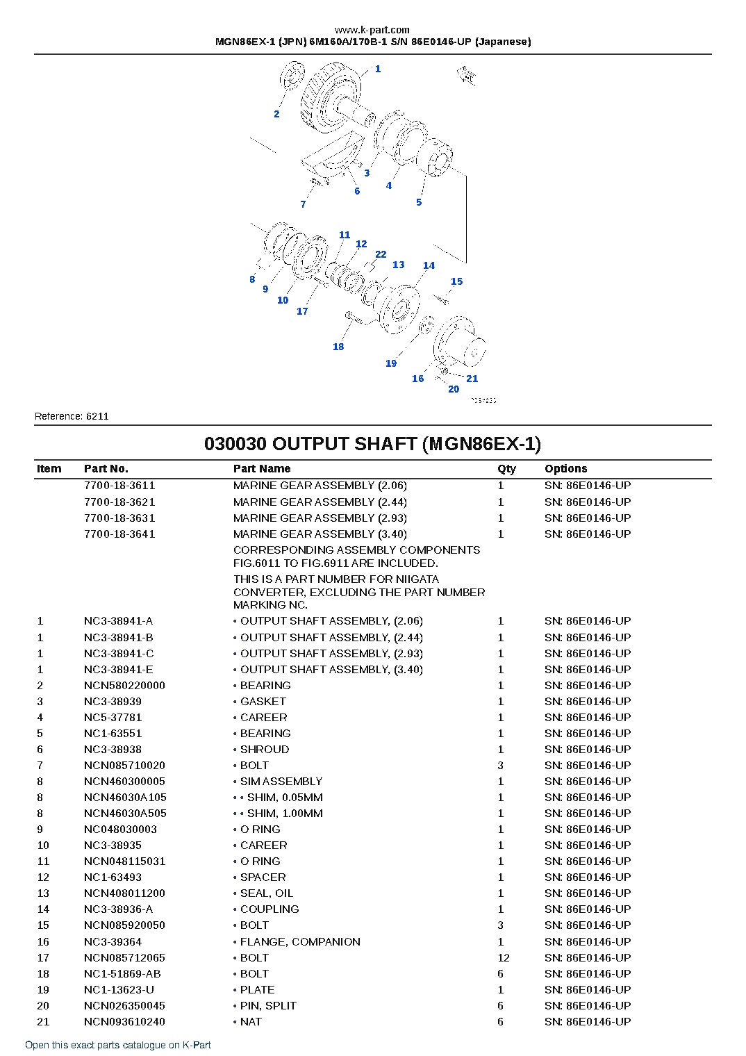 MGN86EX-1 (JPN) 6M160A/170B-1 S/N 86E0146-UP (Japanese) – sample page 5 MGN86EX-1 (JPN) 6M160A/170B-1 S/N 86E0146-UP (Japanese) – sample page 5