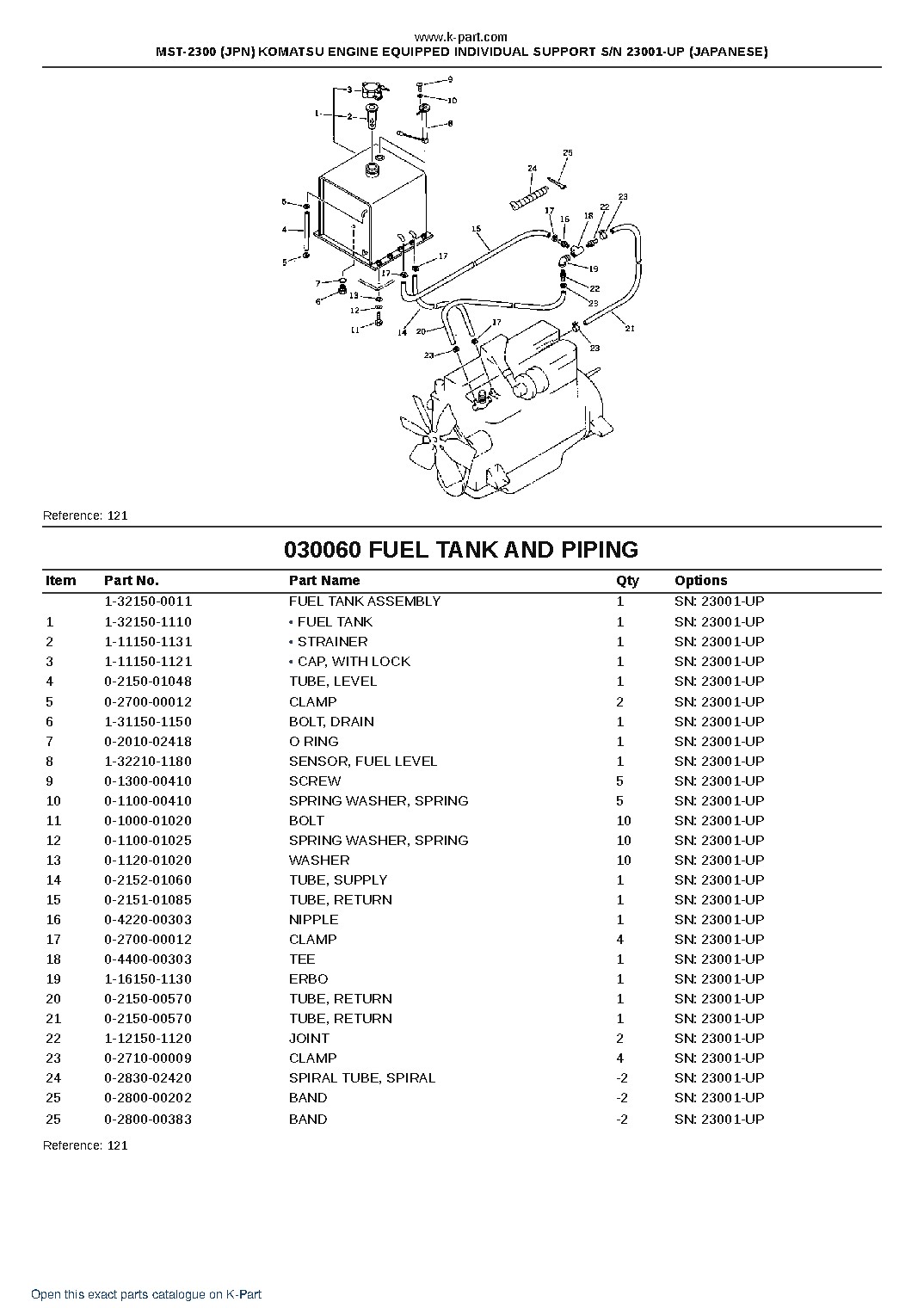 MST-2300 (JPN) KOMATSU ENGINE EQUIPPED INDIVIDUAL SUPPORT S/N 23001-UP (JAPANESE) – sample page 7