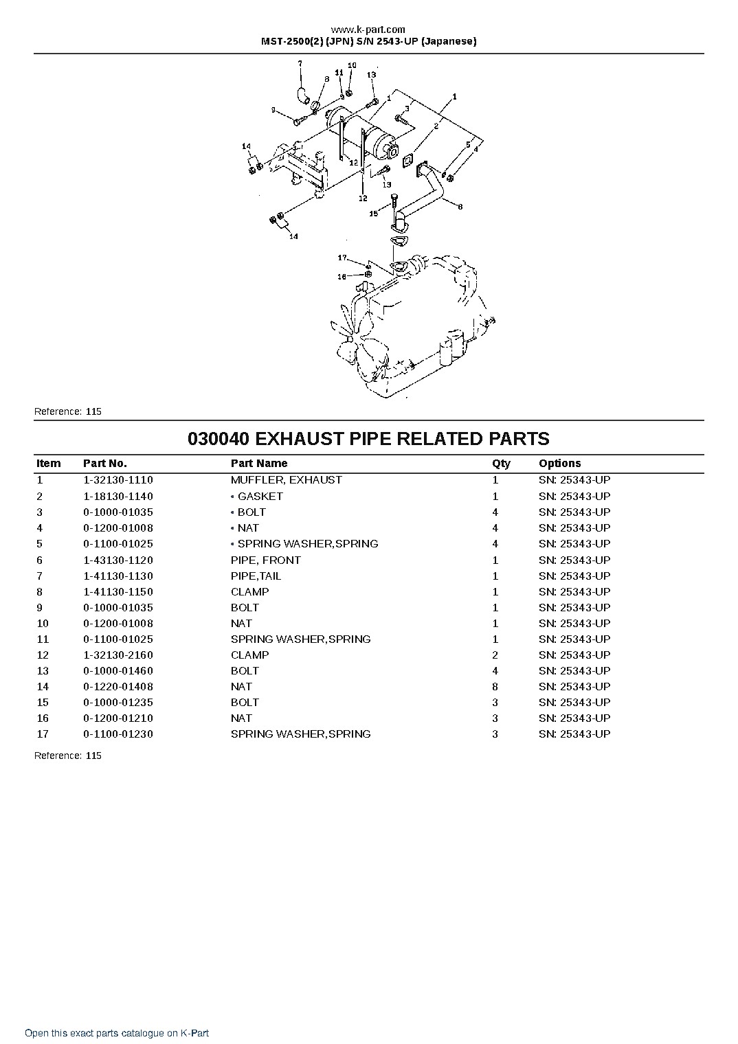 MST-2500(2) (JPN) S/N 2543-UP (Japanese) – sample page 6 MST-2500(2) (JPN) S/N 2543-UP (Japanese) – sample page 6