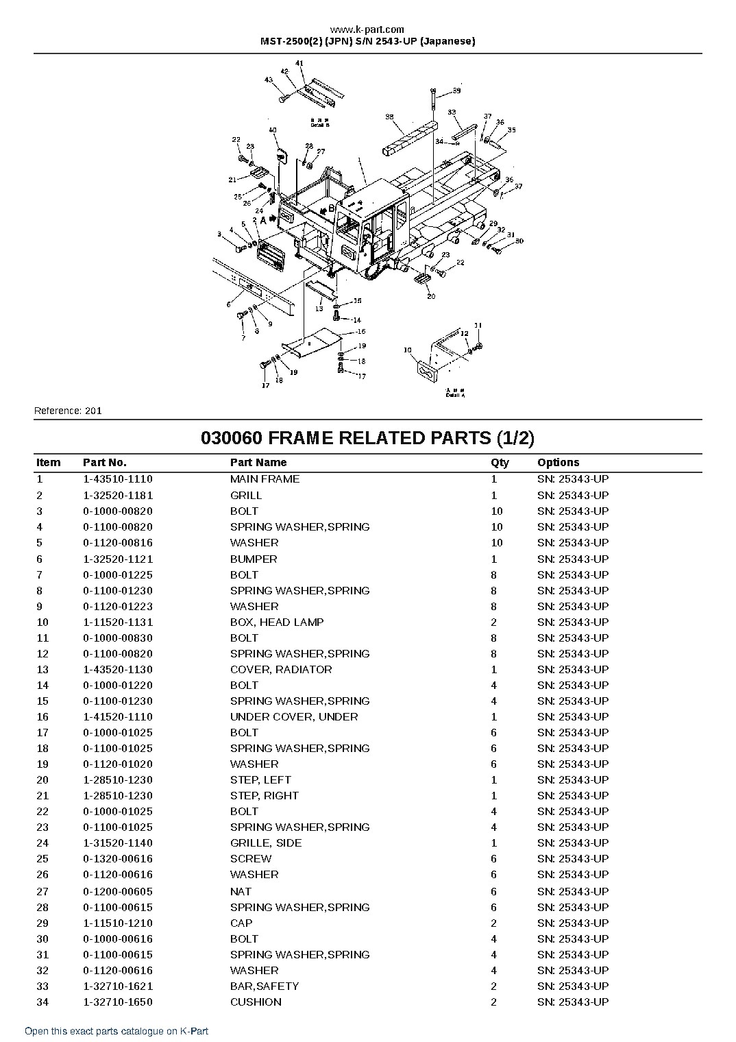 MST-2500(2) (JPN) S/N 2543-UP (Japanese) – sample page 8 MST-2500(2) (JPN) S/N 2543-UP (Japanese) – sample page 8