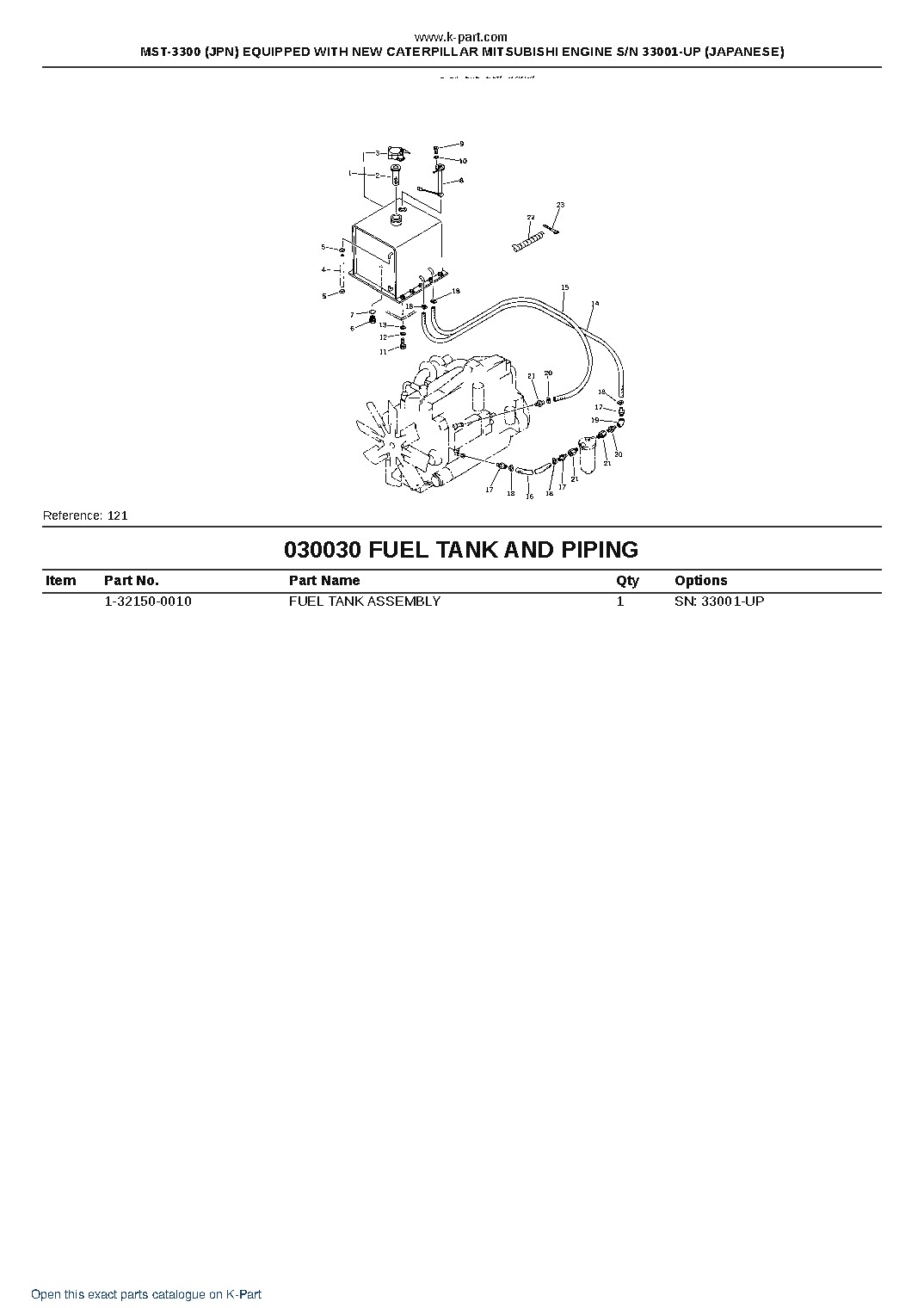 MST-3300 (JPN) EQUIPPED WITH NEW CATERPILLAR MITSUBISHI ENGINE S/N 33001-UP (JAPANESE) – sample page 5 MST-3300 (JPN) EQUIPPED WITH NEW CATERPILLAR MITSUBISHI ENGINE S/N 33001-UP (JAPANESE) – sample page 5