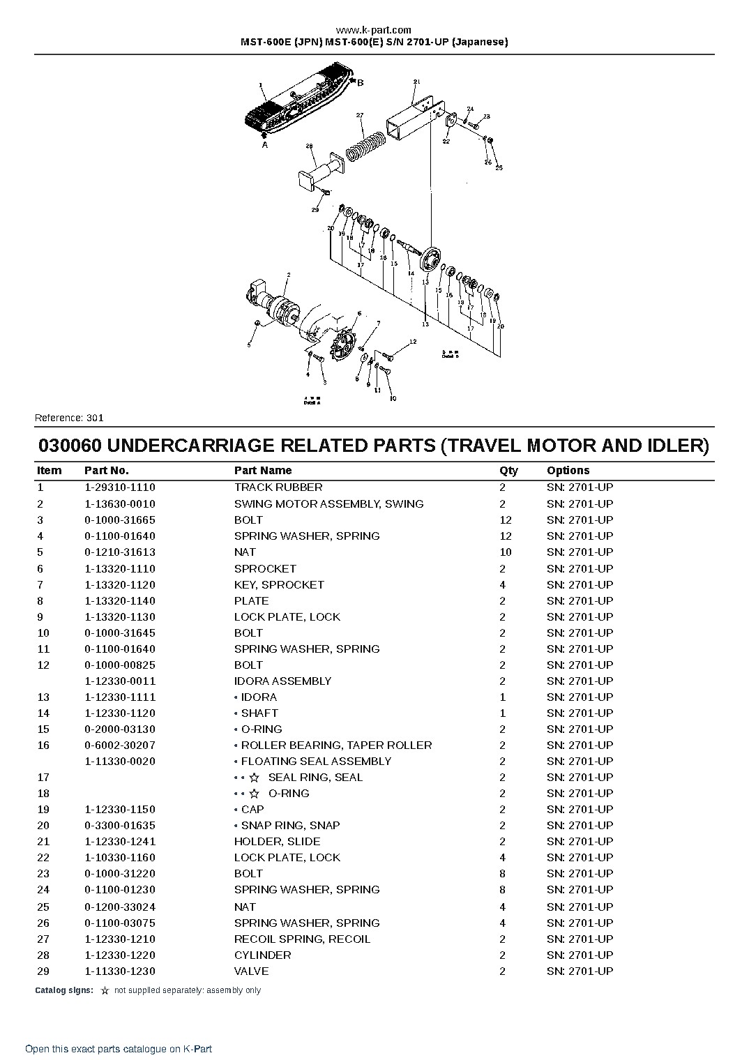 MST-600E (JPN) MST-600(E) S/N 2701-UP (Japanese) – sample page 10