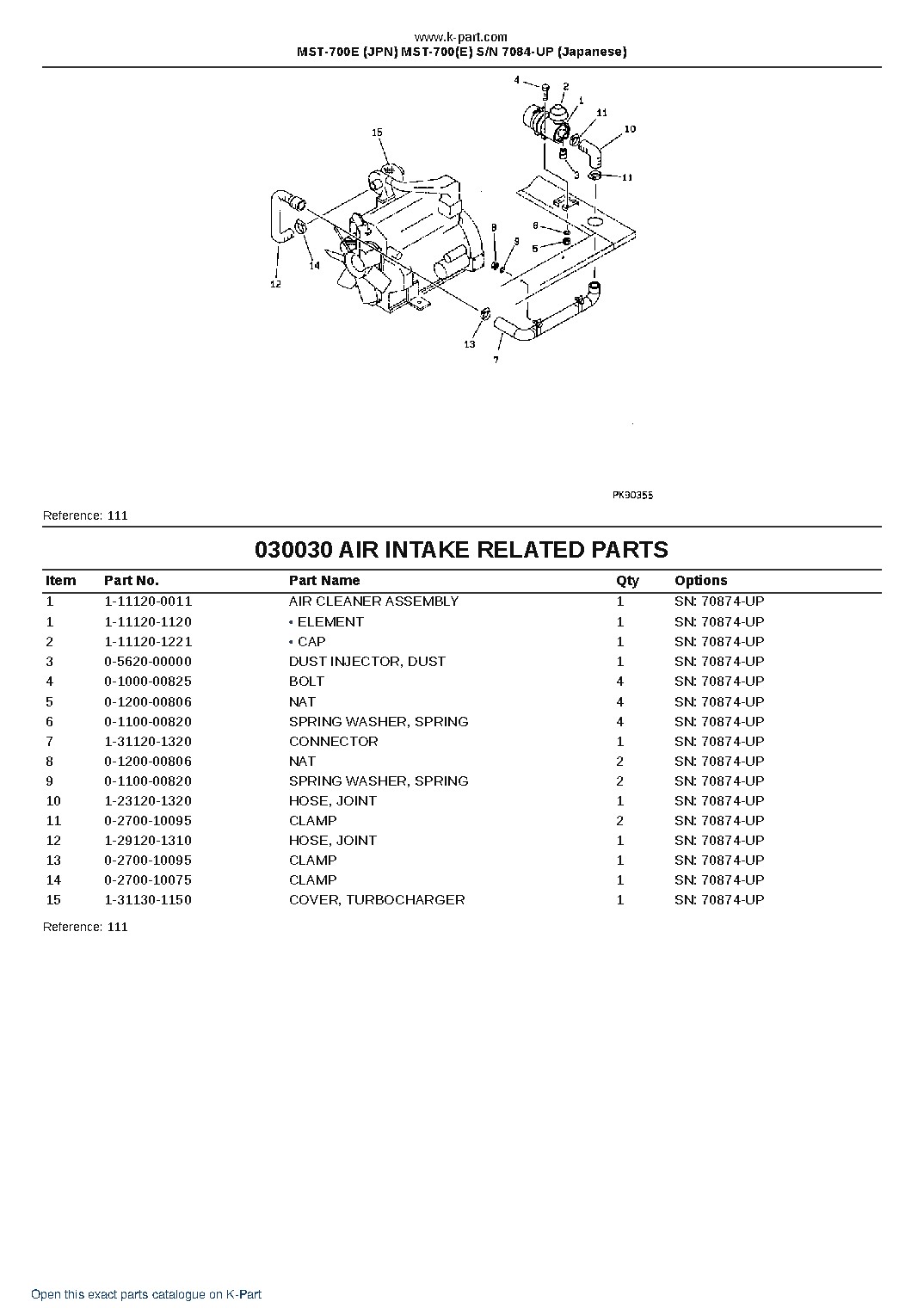 MST-700E (JPN) MST-700(E) S/N 7084-UP (Japanese) – sample page 4 MST-700E (JPN) MST-700(E) S/N 7084-UP (Japanese) – sample page 4