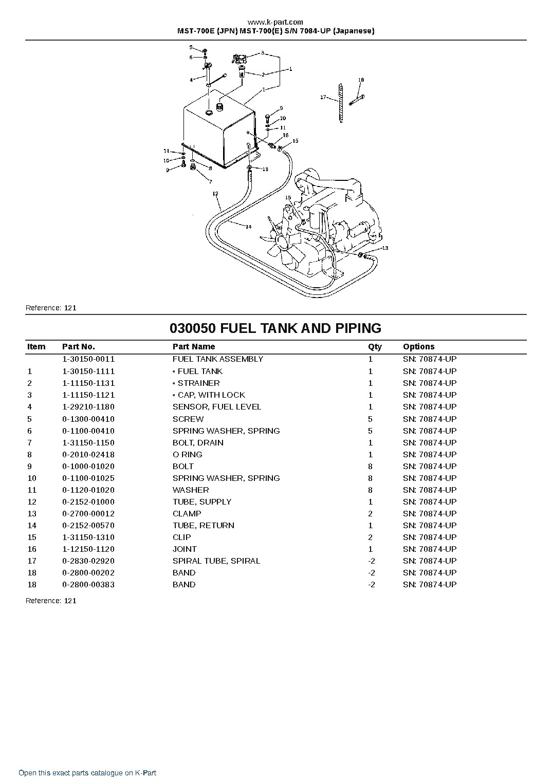 MST-700E (JPN) MST-700(E) S/N 7084-UP (Japanese) – sample page 7 MST-700E (JPN) MST-700(E) S/N 7084-UP (Japanese) – sample page 7
