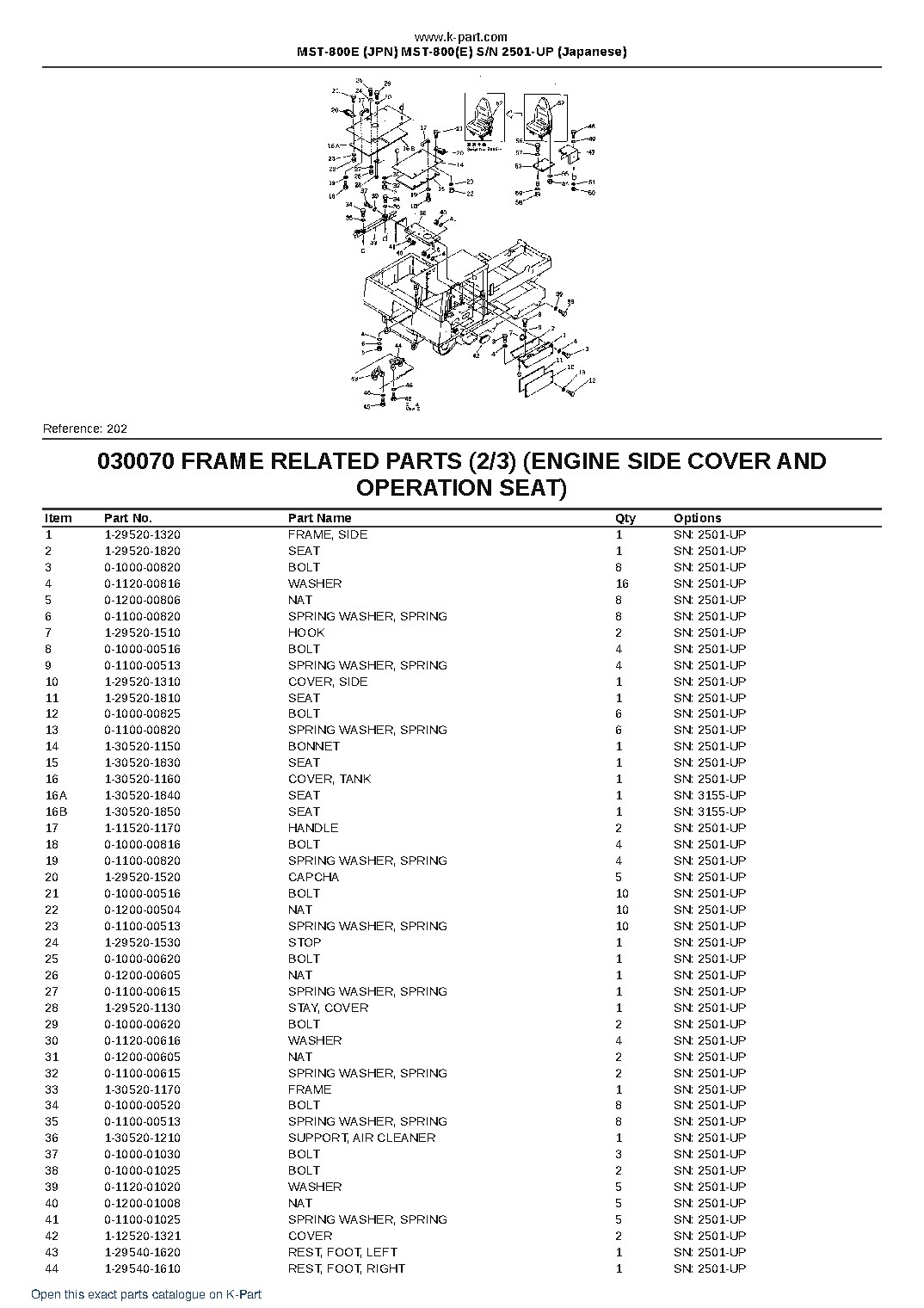 MST-800E (JPN) MST-800(E) S/N 2501-UP (Japanese) – sample page 10 MST-800E (JPN) MST-800(E) S/N 2501-UP (Japanese) – sample page 10